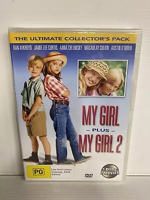 My Girl  / My Girl 2 | Movie Marathon (Box Set DVD 2011) Region 4 A27 Sealed • $8.46