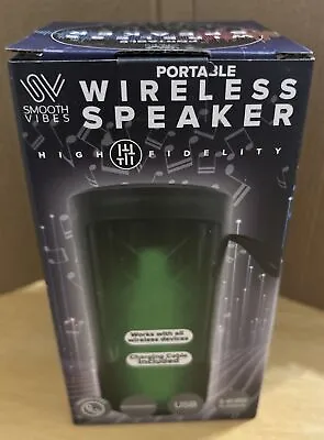 Smooth Vibes Portable Wireless Speaker • $20