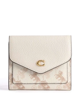 £37 • Buy Coach Monogrammed Ladies Wallet Cream BNWT