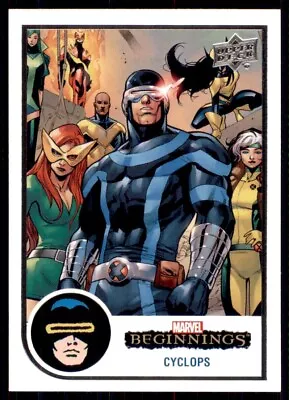 2022 UD Marvel Beginnings Base #16 Cyclops • $0.99