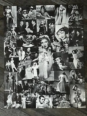 MARLENE DIETRICH Vintage Collage Poster 1970's Sydney Molliver Movie Actress • $30