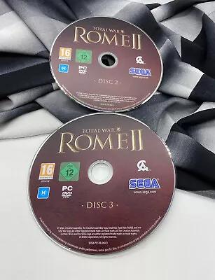 Replacement Discs Pc Total War Rome 2 Video Game Free Postage Disc 2 & 3 Only • $10