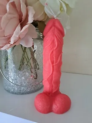 Scented 6  Penis Candle For Easter Gift Birthday Gift Anniversary Gift / Fun • £9