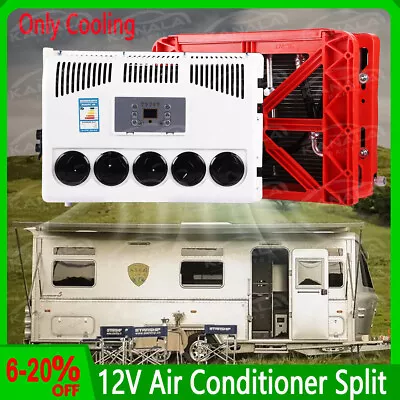 12V 12000BTU Truck Cooling Air Conditioner Split For Semi Trucks Bus RV Caravan • $600