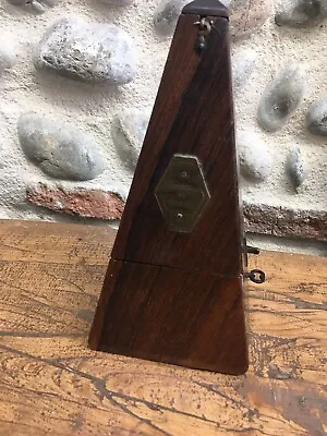 Maelzel Metronome 1880 Antique Old 19th Wood Music Instrument Marquetry • $555.49