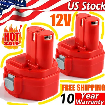Replace For Makita 12V Battery 1200 1201 1222 1220 1233 1234 1235 PA12 6213D • $17