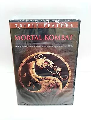 Mortal Kombat Triple Feature DVD 1  2 Annihilation & Legacy BRAND NEW SEALED • $9.99