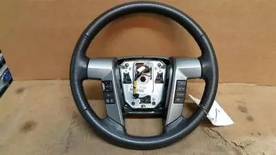 11 12 13 14 F150 Limited Black Leather Steering Wheel Red Stitching • $180