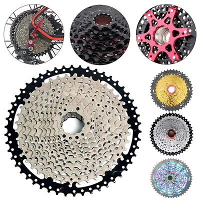 8/9/10/11/12 Speed Mountain Bike Cassette 11-52T Sprocket For Shimano Bicycle • $31.99