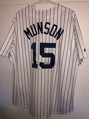 New York Yankees Thurman Munson Jersey • $120