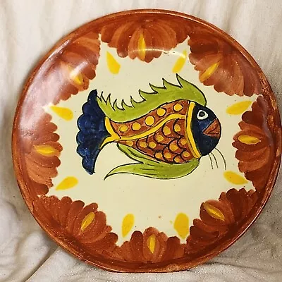 Decorative Plate 10  Fish Hand Painted • $13.12