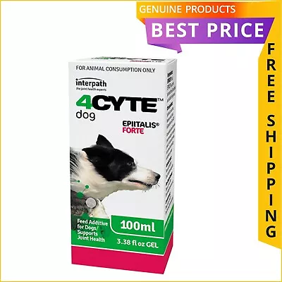 4Cyte Canine Epiitalis Forte For Dogs Joint Support Gel 100 Ml • $69.94