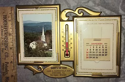 Advertising Thermometer Danny's Tap Room VINTAGE Chicago IL Marie Siggins '68 • $17