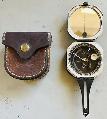 Vintage Brunton Co. OEM Pocket Transit Compass W/ Case • $31