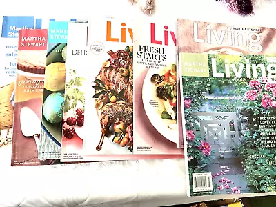 Martha Stewart Living Magazines Lot Of 8 Various Years See Description Used • $14.12