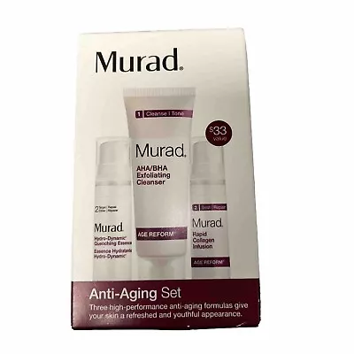 Murad Reform Anti Aging Set High Performance Exfoliating Cleanser Collagen USA • $24.96