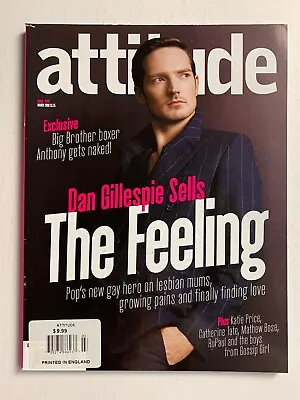 $23.56 • Buy Attitude Magazine March 2008 - Dan Gillespie, Katie Price, Mathew Bose
