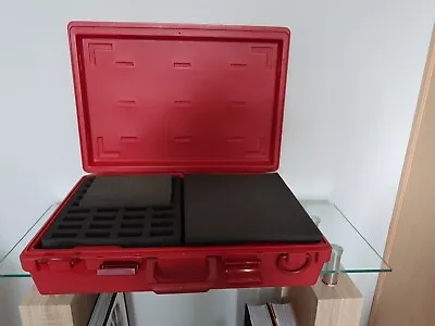 Large Red Games Workshop Carrying Case In Good Condition With Foam Inserts • £95