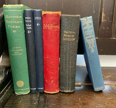 £15 • Buy Antique & Vintage Poetry Books, Byron, Wordsworth, Longfellow, Matthew Arnold