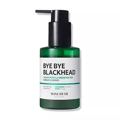 SOME BY MI Bye Bye Blackhead Miracle Green Tea Tox Bubble Cleanser 4.23oz. • $17.29