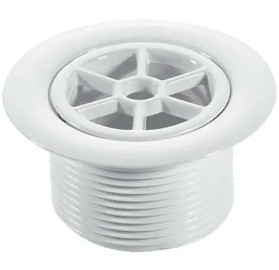 Replacement Shower Drain Top Waste Trap White ABS 1.5  INCH Thread 70mm • £6.79