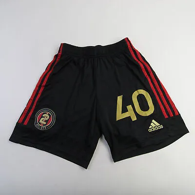 Atlanta United Adidas Practice Shorts Men's Black/Red Used • $14