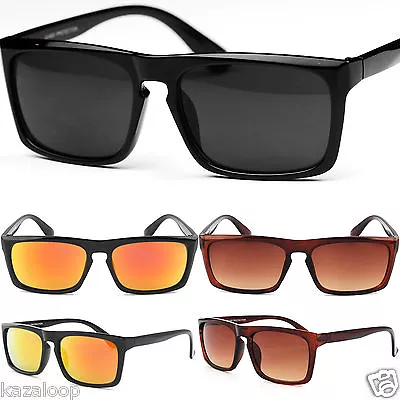 £7.95 • Buy Classic Flat Top Square Rectangle Keyhole Sunglasses 100% UV Protection 