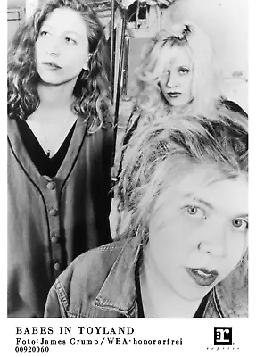 Babes In Toyland - Promo Photo 1990's - Spanking Machine  Fontanelle Painkillers • £12.23