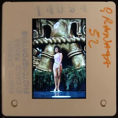 Lv6-312 1986 Miss Universe Mexico Conny Carranza-ancheta Orig 35mm Color Slide • $12