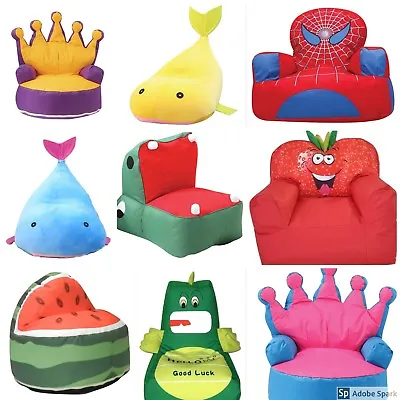 Top Quality Children Bean Bag Kids Beanbag Gaming Chair-UK Seller Fast Delivery • £39.99