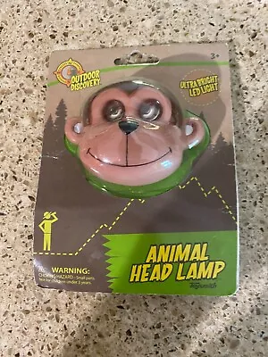 Toysmith Kids Childs Monkey Headlamp Ultra Bright LED Outdoor Discovery Explore • $12.95