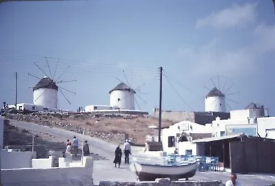 Photographic 35MM: Windmill Of Chios Near The Coast Of Greece ; Select Size • $9.99