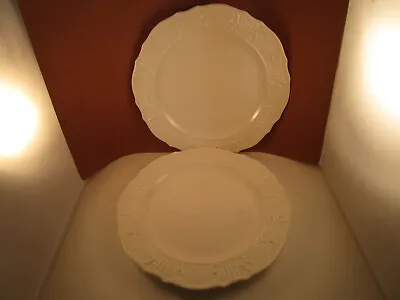 Vintage Canonsburg Pottery Pair Of Dinner Plates American Traditional • $29.99