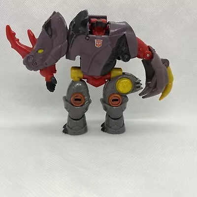 Transformers Cybertron Backstop Scout Class Rhino Rhinox • $11