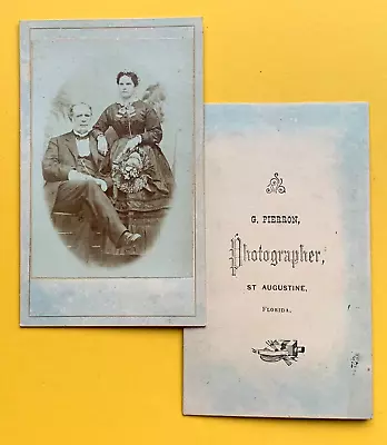 $42.52 • Buy EXTREMELY RARE ST. Augustine Florida CDV PHOTOS Identified T. FIRTH Family