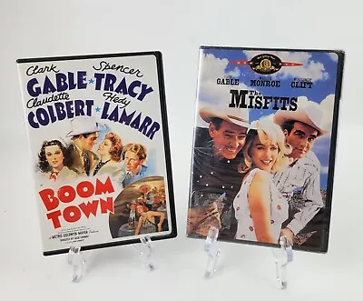 Boom Town: (1940) DVD Clark Gable & The Misfits: (1961) Marilyn Monroe Gable DVD • $14.99