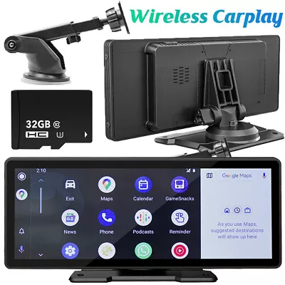 Car Stereo Radio Auto Carplay Android/iOS 10.26  2Din Touch Screen WIFI/32G Card • $19.99