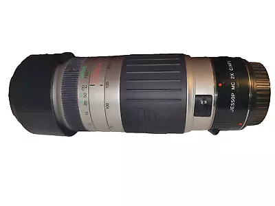 Cosina 70-300mm MC F4.5-5.6 With Jessop MC 2x C/AF1 Tele-Converter For Canon • £119.99