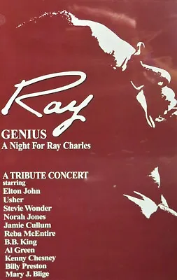 Ray CharlesGenius A Night Live New DVDElton JohnUsherStevie WonderB.B King • $6.12