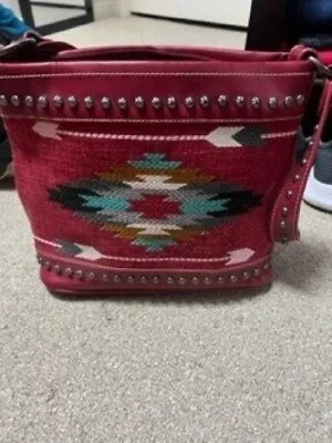 Montana West Purse Aztec Canvas Shoulder Bag  Boho Western  • $25