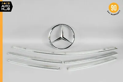 06-11 Mercedes W164 ML63 AMG ML350 Hood Grille Grill Strip Molding Set Of 6 OEM • $145.25