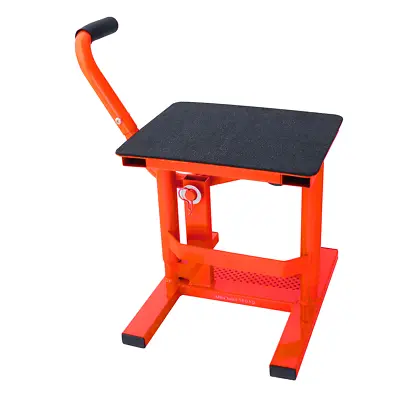 BikeTek Comp Jack Up Paddock Motocross MX Enduro Lift Up Bike Stand - Red • $64.64