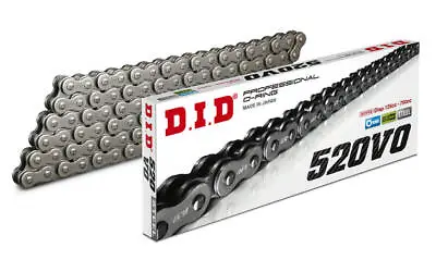 DID 520 VO Series O-Ring Chain 110 Links Natural • $70.34