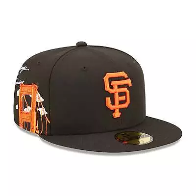 [60243753] Mens New Era MLB 5950 CLOUD ICON FITTED - SF GIANTS • $36.99