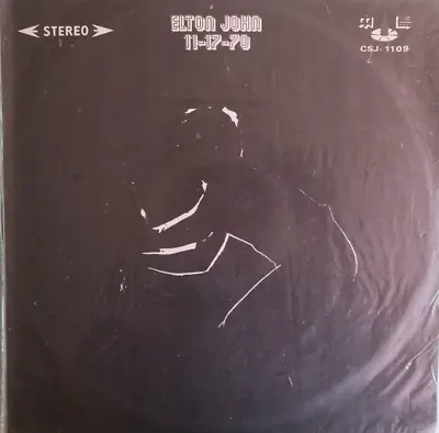 £13.53 • Buy Elton John 11-17-70 Korean Pressing 12'' Vinyl Lp 1970 Rare Pop Rock