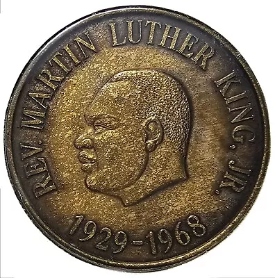 Original 1929 - 1968 Rev Dr Martin Luther King Jr Death Medal NP0304 • $75