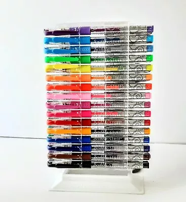 Scribble Stuff Gel Pens W Tower Display 32 Colors Classic Neon Metallic • $9.99