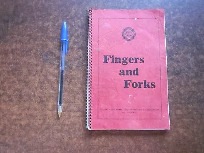 CWA FINGERS And FORKS Cookbook Country Women's Association 1967 South Australia • $19.99