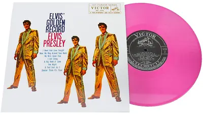 £14.50 • Buy Elvis - Golden Records - Pink Vinyl 10  - Ltd Ed. Japanese Re-issue