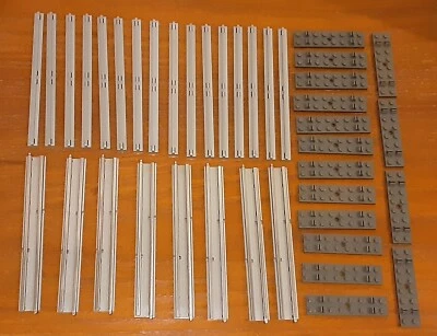 £30 • Buy Lego 7850 + 7854 - 12v Vintage Electric Train Track - 8 Complete Electric Rails